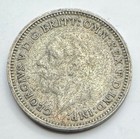 1936 Great Britain Silver   500  Threepence - Uk - 3 Pence - 3p - Free Shipping