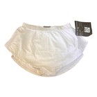 Gk Elite Sportswear White Gymnastics Dance Skort Skirt Child Large Nwt Tennis