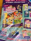 Adopt Me  Starter Pack Sticker Collection Album   31 Stickers And 36 Packs Set