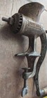 Vintage Universal No 1 Food   Meat Grinder Chopper W wooden Handle New Britain