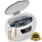 Stainless Steel Ultrasonic Cleaner Jewelry Watch Glasses Coin Cleaning Machine