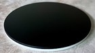 95mm Black   White Stereo Microscope Stage Plate  95mm X 5mm 