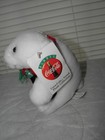 Coca-cola Polar Bear Plush 1993 With Coke Bottle Play By Play Tag   Red Scarf 6 