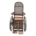 Super Rare And Sturdy Functioning Heavy Three-wheeled Wheel Chair  1800 s