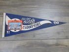 Vintage Original 1969 Amazing New York Mets Team Photo World Champions Pennant