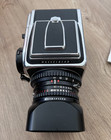 Hasselblad 500c m Medium Format Film Camera Zeiss Planar F2 8 80mm Lens A12 C12