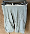 Under Armour Compression Shorts 5 Pocket No Pads Adult New White