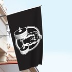 Fitness Banner Flag 3x5ft Sign Poster Home Gorilla Gym Garage  Workout Equipment