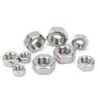 Hex Fine Thread Nut A2 Stainless Steel Hexagon Hex Nuts M6 M8 M10 M12-m24 Din934
