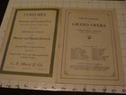 Vintage Program  Boston Opera House 1913-14 Season  34 Pages  5th Season 
