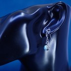 Vintage Southwestern Sterling 925 Silver Handmade Earrings With Turquoise