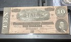 1864 Confederate States Of America  10 Ten Dollar Bill Richmond