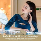 25 Pack Kraft Jewelry Gift Boxes 2 5x1 62x1 In Cotton Filled Made In Usa For Rin