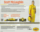 2026 Scott Mclaughlin Signed Pennzoil Indy Car Indianapolis 500 Hero Photo Card