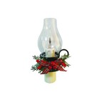 Ganz Christmas Holiday Flicker Candle Lantern Plug In Wall Night Light