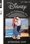 Disney The Little Mermaid Ariel   Eric Glitter Pin Artland Le200  sold Out 