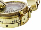 Military Nautical Brass Compass Vintage Antique Collectible Decor Gift Item