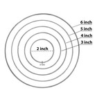 Paracord Planet Silver Metal Hoops In 5 Sizes   Single  5  Or 10 Packs-macrame