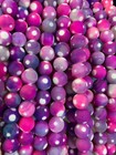 380pcs Excellent Rare Tibetan Old Pink Natural Agate Dzi 10mm Beads