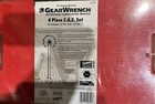 Gearwrench 9309 4pc  Sae Ratcheting Wrench Combination Set 12pt 