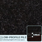 Custom Size Hallway Runner Rug  Backed Non-slip Waterproof  Washable Outdoor Ind