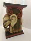 Vintage Mcm Elephant Ceramic Table stand-local Pickup