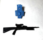 Gi Joe Zandar 1986 V1  100  Complete W file Card  No Cracks   Dreadnok Vintage