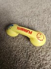 Rare   Vintage Playskool Yellow Phone Rattle 4 5  Sun Moon Baby Toy   Htf Kids