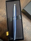 Cross Calais Ballpoint Oen Midnight Blue Lacquer At0115-18 New In Open Box