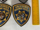 California Highway Patrol Collectable Patch 8 Pieces Great Set New Full Size