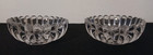 Vintage Crystal Chandelier Candle Cups Bobeches Replacement Parts Set Of  2 