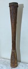 Vintage 42  Sepik Papua New Guinea Kundu Drum - Snake Skin - Beautiful Painting