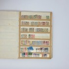 Stamp Collection Of 1800  Old Austrian Used mint hinged Stamps In Handmade Album