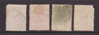 Australia 1913 4d Orange Kangaroo   Map Postage X4 Used Sg 6  sh52 