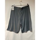Under Armour Youth Athletic Shorts Gray Green Logo Size Xl