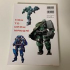 Set Of 2 How To Draw Robots The Basics Anime Manga Mecha Art Guide Book Japanese
