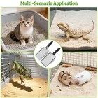 2 Pack Stainless Steel Cat Litter Scoop Metal Mesh Kitty Scooper With Hook 3 5mm