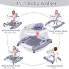 5 In 1 Foldable Baby Walker  Activity Baby Walker-baby Bouncer  Rocker  Activ   