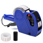 Mx-5500 8 Digits Price Tag Gun Marking Machine W sticker Labels Ink Roller Gift