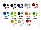 New Nintendo Game Boy Original Dmg-01 Replacement Buttons Full Set Pick A Color 