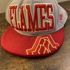 Atlanta Flames New Era Nhl Vtg Hockey Fitted Hat Size 7 5 8 Embroidered Calgary