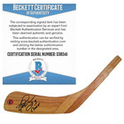 Martin Gelinas Auto Hockey Stick Blade Calgary Flames Autograph Beckett Proof