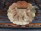 Vintage Chinese Camphor Ornate Wood Chest Trunk 27 x13 x11  Hand Carved