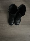 Children   s Boy Size 2  black  And Size 6  rainbow  Boots