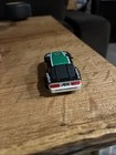 Tomy Aurora Afx Camaro  4 Black white green Slot Car  running Chassis 