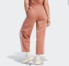Women s Trousers Essentials 3-stripes Open Hem Fleece Adidas Size Large
