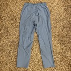 Adidas Squad Pants Team Issue Track Pants Mens Size L Baby Blue Ankle Zip Nylon