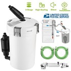 Aquarium Canister Filter 600l h 3-stage - 90cm Max Height For Tall Fish Tanks