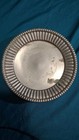 Wilton Armetale Flutes And Pearls Pewter Serving Plate 10  Vintage
