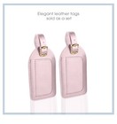 New Set Of 2 Travel Smart Conair Luggage Tags High Quality Insert Business Card